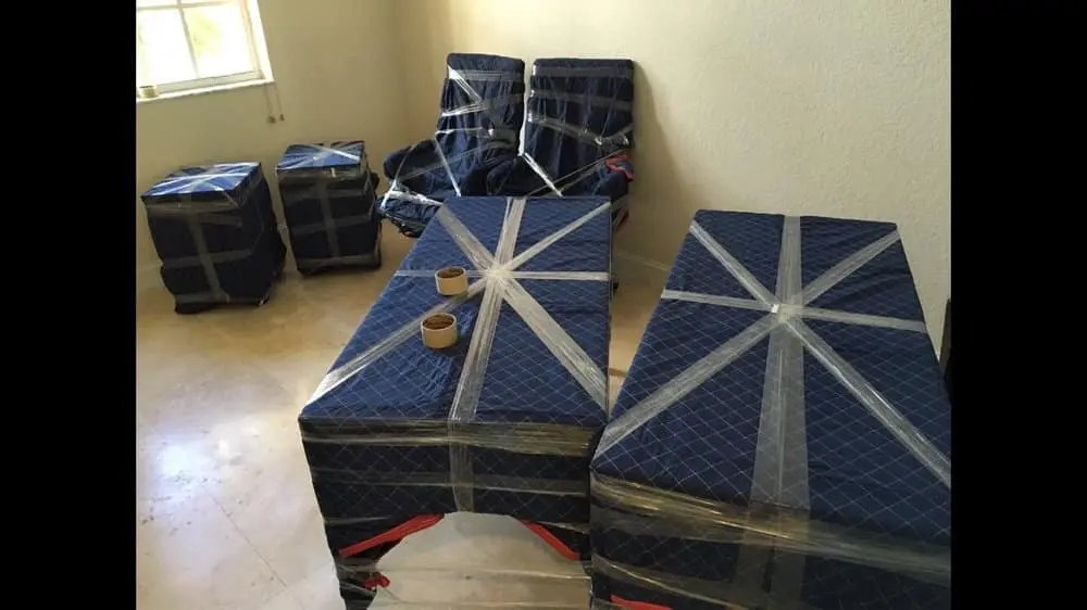 How we pack our customers' belongings.